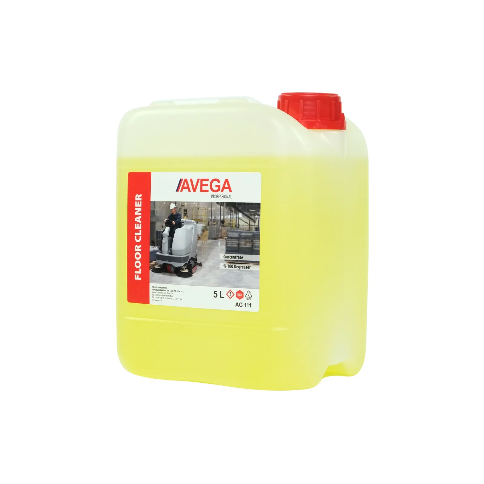 AVEGA AG 111 Zemin Bakım Deterjanı, detay 2